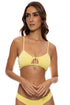 Luli Fama Pura Curiosidad Scoop Neck Cut Out Top